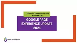 google page experience update 2021